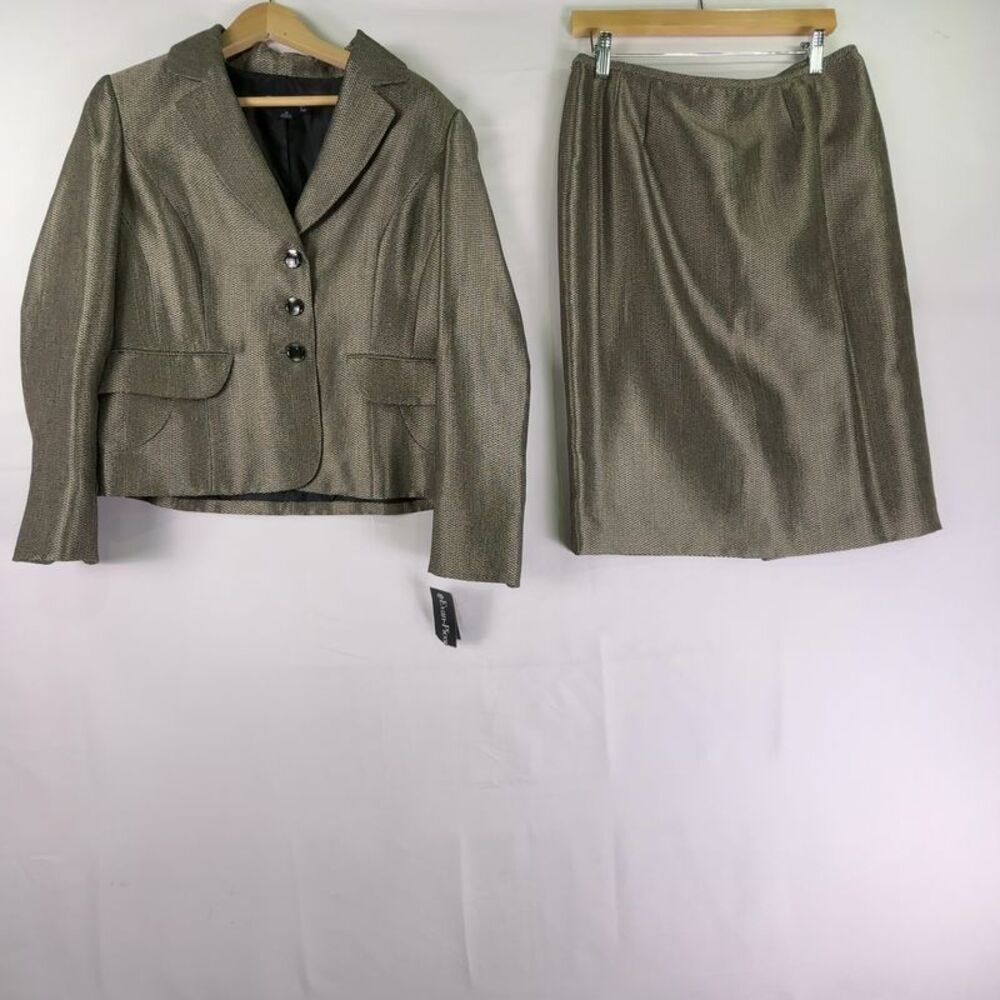 Evan Picone Blazer Skirt Set
